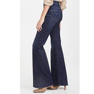 MOTHER high rise DOOZY flare jeans in Bombay Lost and Found NEW